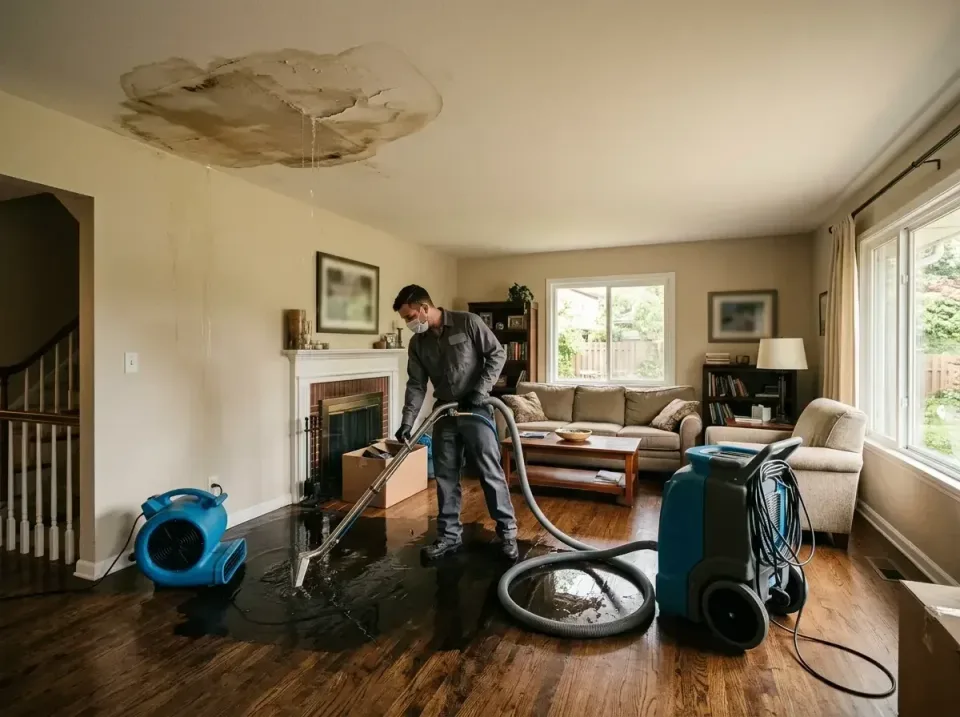 attic-pipe-burst-ceiling-drip-008 — frequently asked questions, Water Damage Restoration & Carpet Care in Fountainebleau, FL